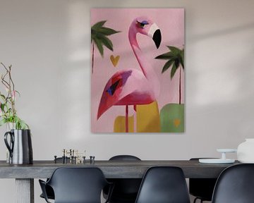 Flirty Flamingo van Studio Allee