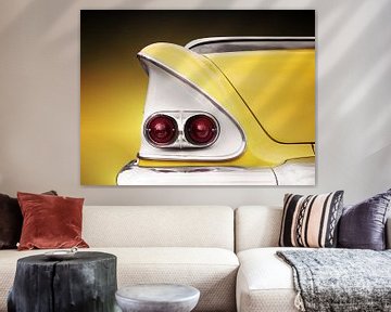 Amerikanischer Oldtimer Bel Air 1958 Heck von Beate Gube