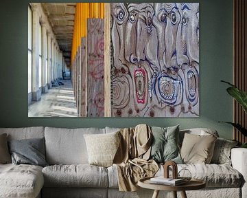 Graffiti Koninklijke Gaanderijen van Franksfotoforum