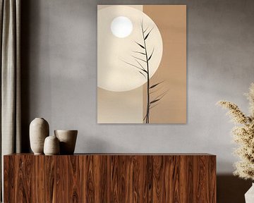 Minimalistischer Sonnenaufgang