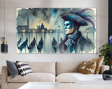 Venetian mask by Nicolette Vermeulen