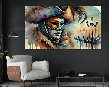 Venetian mask by Nicolette Vermeulen
