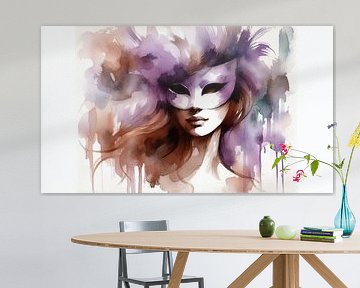 Venetian mask by Nicolette Vermeulen