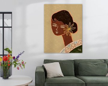 The Green Lady by Arty Guava