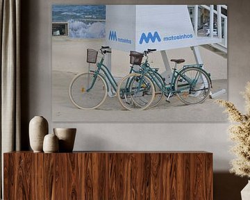 Cyclisme sur la plage de Matosinhos