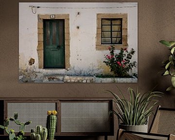 Green Door / Segura / Portugal van Sabrina Varao Carreiro