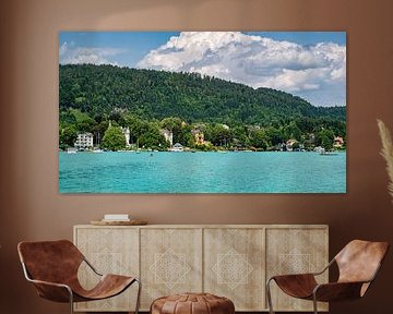 Vue sur le Woerthersee