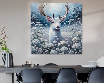 Fairy tale deer by Nicolette Vermeulen