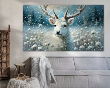 Fairy tale deer by Nicolette Vermeulen