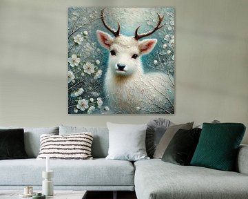 Fairy tale deer by Nicolette Vermeulen