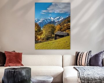 View from Zedlacher Paradies into Virgental Valley