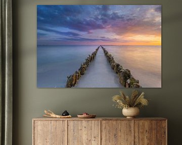 Hindeloopen bei Sonnenuntergang von Carin Captures