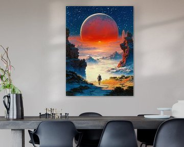Astronaut's Red Dawn van Taudalpoi