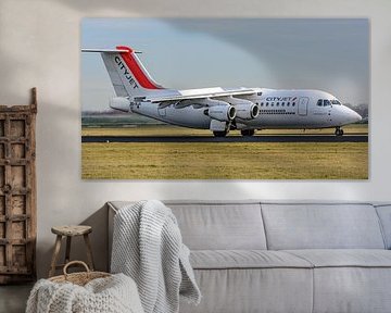 CityJet British Aerospace Avro RJ85 (146-RJ85). by Jaap van den Berg