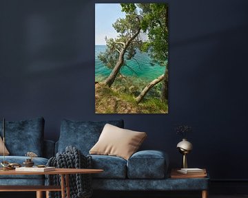 Adriatic coast near Porec by Heiko Kueverling
