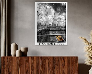 Brooklyn Bridge New York van Carina Buchspies