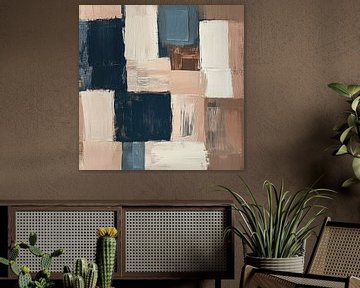Muted Geometry Hues van ARTEO Schilderijen