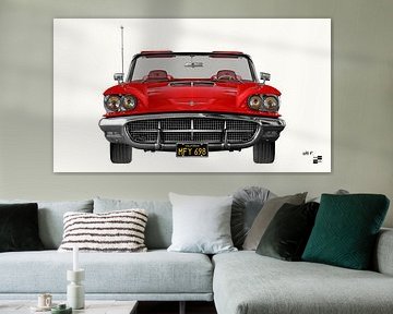 Ford Thunderbird 2rd Square Bird by aRi F. Huber