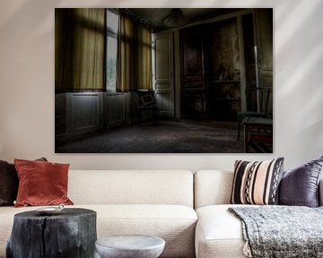 Abandoned hunting lodge by Eus Driessen