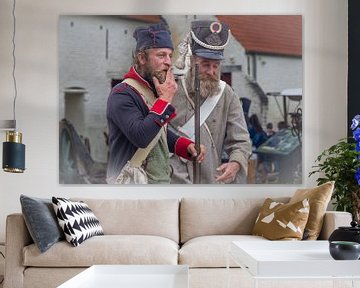 Reenactment Waterloo van Franksfotoforum