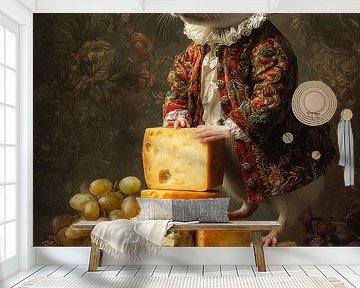 De Muizenkoning en zijn Kaastroon