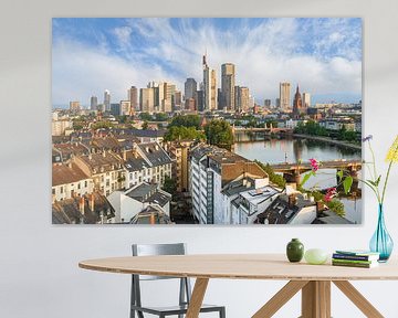Frankfurt in der Morgensonne