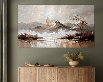 ZEN Japanese winter landscape by Studio Pieternel