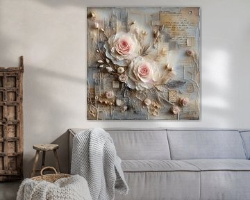 Rozen in vintage stijl van Marion Tenbergen