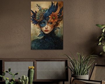 Mysterieuze Gouden Verenmasker