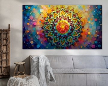 Living mandala by Jean Pierre