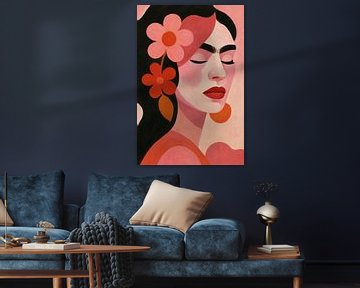 Bloemgedachte Frida van GᎥรєlค Art Ŧ๏г Y๏ย