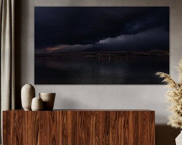 Chuchotements avant la tempête. Bora une tempête impressionnante sur Catturato