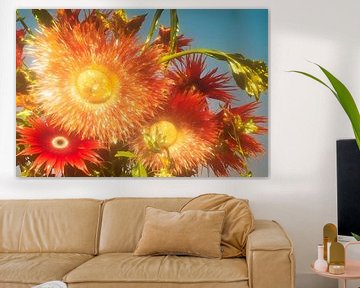 Bloemen meditatie van FRESH Fine Art