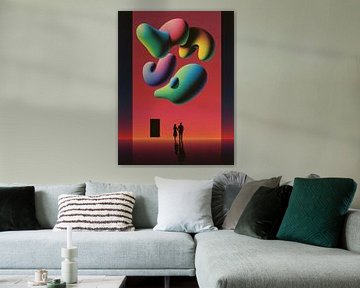Liefde hangt in de lucht van FRESH Fine Art