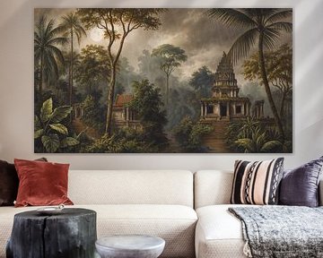 Antike Regenwald Landschaft