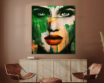 Just Face 897 Vert fluo