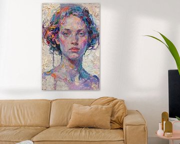Dreamy Sofia by Mad Dog Art