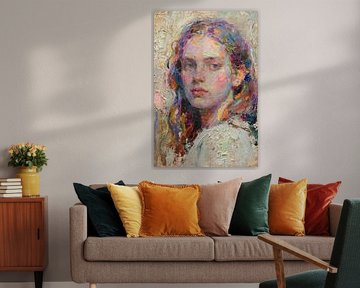 Dreamy Emilia by Mad Dog Art