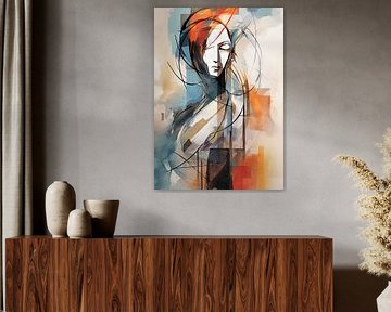 Vrouw in Kleur van ARTEO Schilderijen