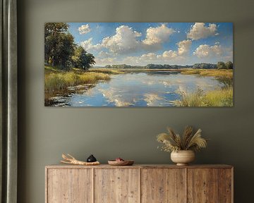 Niederlande Landschaft | Flüsternde Winde des Tieflandes