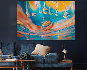 Colour explosion in water by Imperial Art House