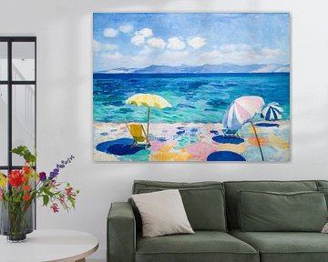 Colour on the Greek Beach