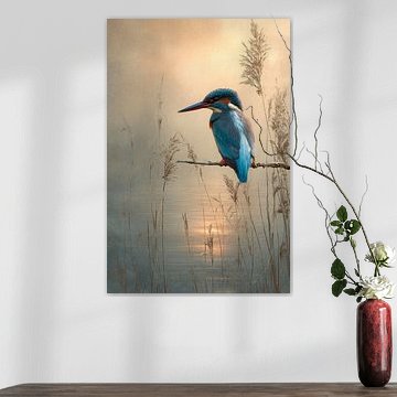 IJsvogel aan het Water van But First Framing