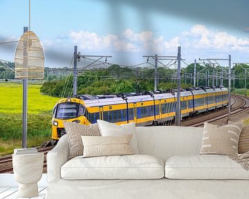 ICNG Intercity Nieuwe Generatie train of the NS Nederlandse Spoo by Sjoerd van der Wal Photography