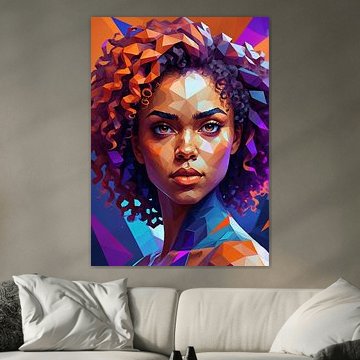 portrait abstrait femmes