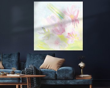 EH PAINTING ART 1993** #0511 Water plants2 Softone by Willem Hartgers