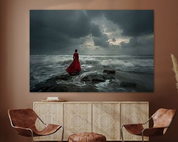 la femme et la mer sur Egon Zitter