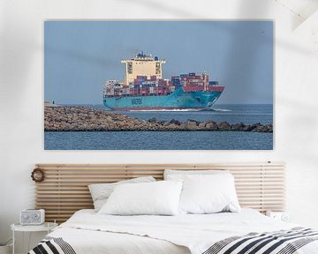 Containerschip Maersk Londrina. van Jaap van den Berg