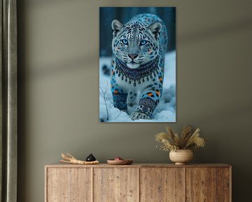 Mythische tijger op pad van INGO