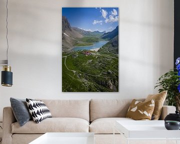 Dronefoto van Sanetsch van Sander de Vries